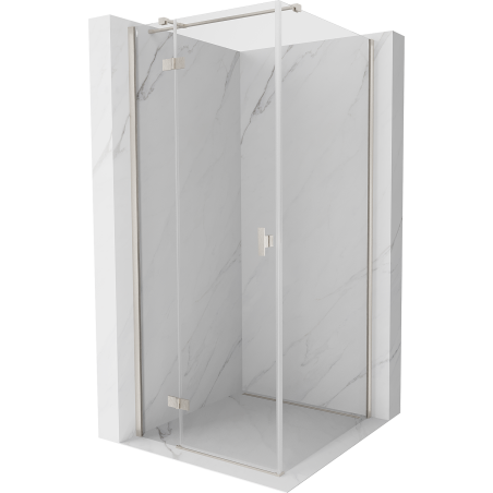 Mexen Mist-H T sprchovací kút s otváracími dverami ľavý 70 x 70 cm, transparentný, chróm - 8A5T-070-070-01-00-L