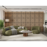 Mexen Linea 05 akustický stenový panel 60 x 60 cm (4ks), plsť 9 mm, technická dyha, bielený dub - S110-60607-05-040
