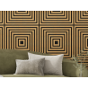 Mexen Linea 13 akustický stenový panel 60 x 60 cm (4 ks), plsť 9 mm, technická dyha, Dub Classic - S110-60607-13-041