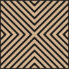 Mexen Linea 01 akustický stenový panel 60 x 60 cm (4ks), plsť 9 mm, technická dyha, Bielený dub - S110-60607-01-040