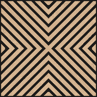 Mexen Linea 01 akustický nástenný panel 60 x 60 cm (4ks), plsť 9 mm, technická dyha, Biely Dub - S110-60607-01-040