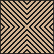 Mexen Linea 01 akustický stenový panel 60 x 60 cm (4ks), plsť 9 mm, technická dyha, Bielený dub - S110-60607-01-040