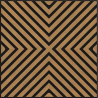 Mexen Linea 01 akustický stenový panel 60 x 60 cm (4 ks), plsť 9 mm, technická dyha, Dub Classic - S110-60607-01-041