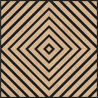 Mexen Linea 03 akustický stenový panel 60 x 60 cm (4ks), plsť 9 mm, technická dyha, Bielený Dub - S110-60607-03-040