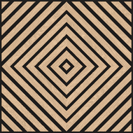 Mexen Linea 03 akustický nástenný panel 60 x 60 cm (4ks), plsť 9 mm, technická dyha, Bielený Dub - S110-60607-03-040
