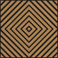 Mexen Linea 03 akustický nástenný panel 60 x 60 cm (4 ks), plsť 9 mm, technická dyha, Dub Classic - S110-60607-03-041