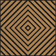 Mexen Linea 03 akustický stenový panel 60 x 60 cm (4ks), plsť 9 mm, technická dyha, Dub Classic - S110-60607-03-041