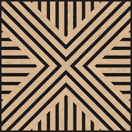 Mexen Linea 06 akustický nástenný panel 60 x 60 cm (4 ks), plsť 9 mm, technická dyha, bielený dub - S110-60607-06-040