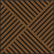 Mexen Linea 08 akustický stenový panel 60 x 60 cm (4ks), plsť 9 mm, technická dyha, Prírodný Dub - S110-60607-08-042