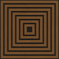 Mexen Linea 13 akustický nástenný panel 60 x 60 cm (4ks), plsť 9 mm, technická dyha, prírodný dub - S110-60607-13-042