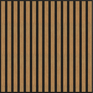Mexen Linea 15 akustický stenový panel 60 x 60 cm (4ks), plsť 9 mm, technická dýha, Dub Classic - S110-60607-15-041
