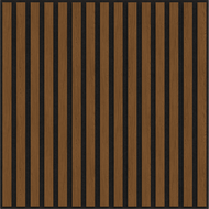 Mexen Linea 15 akustický stenový panel 60 x 60 cm (4ks), plstený 9 mm, technická dyha, Prírodný Dub - S110-60607-15-042