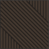 Mexen Linea 26 akustický nástenný panel 60 x 60 cm (4ks), plsť 9 mm, technická dyha, Dub Mocca - S110-60607-26-045