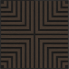 Mexen Linea 02 akustický nástenný panel 60 x 60 cm (4ks), plsť 9 mm, technická dyha, Dub Mocca - S110-60607-02-045