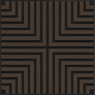 Mexen Linea 02 akustický nástenný panel 60 x 60 cm (4ks), plsť 9 mm, technická dyha, Dub Mocca - S110-60607-02-045