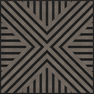 Mexen Linea 06 akustický stenový panel 60 x 60 cm (4 ks), plsť 9 mm, technická dyha, Sivý Dub - S110-60607-06-043