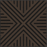 Mexen Linea 06 akustický stenový panel 60 x 60 cm (4 ks), plsť 9 mm, technická dyha, Dub Mocca - S110-60607-06-045