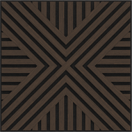 Mexen Linea 06 akustický stenový panel 60 x 60 cm (4 ks), plsť 9 mm, technická dyha, Dub Mocca - S110-60607-06-045