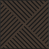 Mexen Linea 08 akustický nástenný panel 60 x 60 cm (4ks), plsť 9 mm, technická dyha, Dub Mocca - S110-60607-08-045