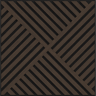 Mexen Linea 08 akustický nástenný panel 60 x 60 cm (4ks), plsť 9 mm, technická dyha, Dub Mocca - S110-60607-08-045