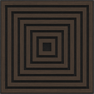 Mexen Linea 13 akustický stenový panel 60 x 60 cm (4 kusy), plstený 9 mm, technická dyha, Dub Mocca - S110-60607-13-045