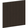 Mexen Linea 15 akustický stenový panel 60 x 60 cm (4 ks), plsť 9 mm, technická dyha, dub Mocca - S110-60607-15-045