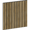 Mexen Linea 15 akustický stenový panel 60 x 60 cm (4ks), plsť 9 mm, technická dýha, Medový Dub - S110-60607-15-066
