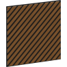 Mexen Lam-B stenové lamely 275 x 30 cm, HDF doska 4 mm, technická dyha, Pieskový Dub - S100-275307-3015-001