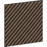 Mexen Lam-B stenové lamely 275 x 30 cm, HDF doska 4 mm, technická dyha, Pieskový Dub - S100-275307-3015-001