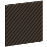 Mexen Linea 39 akustický nástenný panel 60 x 60 cm (4 ks), plsť 9 mm, technická dyha, dub Mocca - S110-60607-39-045