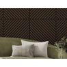 Mexen Lam-B stenové lamely 275 x 30 cm, HDF doska 4 mm, technická dyha, Pieskový Dub - S100-275307-3015-001