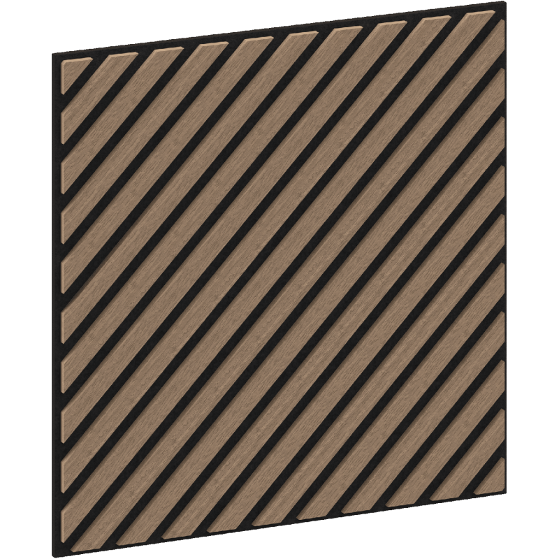 Mexen Lam-B stenové lamely 275 x 30 cm, HDF doska 4 mm, technická dyha, Pieskový Dub - S100-275307-3015-001