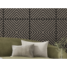 Mexen Linea 01 akustický nástenný panel 60 x 60 cm (4 ks), plsť 9 mm, technická dyha, sivý dub - S110-60607-01-043