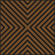 Mexen Linea 01 akustický nástenný panel 60 x 60 cm (4 ks), plsť 9 mm, technická dyha, Prírodný dub - S110-60607-01-042
