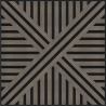 Mexen Linea 05 akustický nástenný panel 60 x 60 cm (4 kusy), plsť 9 mm, technická dyha, Sivý Dub - S110-60607-05-043