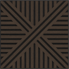Mexen Linea 05 akustický stenový panel 60 x 60 cm (4ks), plsť 9 mm, technická dyha, Dub Mocca - S110-60607-05-045