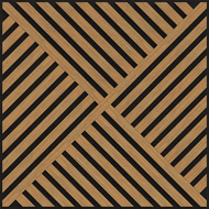 Mexen Linea 08 akustický nástenný panel 60 x 60 cm (4ks), plsť 9 mm, technická dyha, Dub Classic - S110-60607-08-041