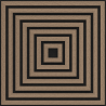 Mexen Linea 13 akustický stenový panel 60 x 60 cm (4ks), plsť 9 mm, technická dyha, Svetlý Orech - S110-60607-13-047