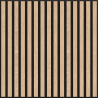 Mexen Linea 15 akustický nástenný panel 60 x 60 cm (4 ks), plsť 9 mm, technická dyha, Biely Dub - S110-60607-15-040