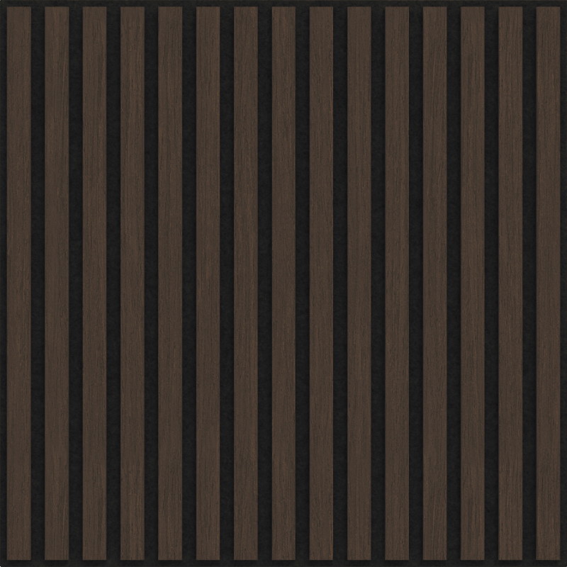 Mexen Linea 15 akustický stenový panel 60 x 60 cm (4 ks), plsť 9 mm, technická dyha, dub Mocca - S110-60607-15-045