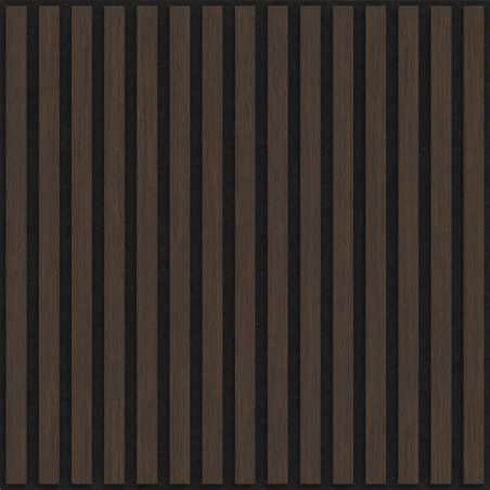 Mexen Linea 15 akustický stenový panel 60 x 60 cm (4 ks), plsť 9 mm, technická dyha, dub Mocca - S110-60607-15-045