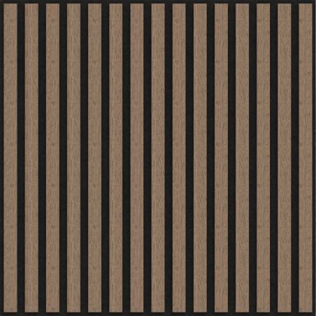 Mexen Linea 15 akustický stenový panel 60 x 60 cm (4ks), plsť 9 mm, technická dyha, Svetlý Orech - S110-60607-15-047