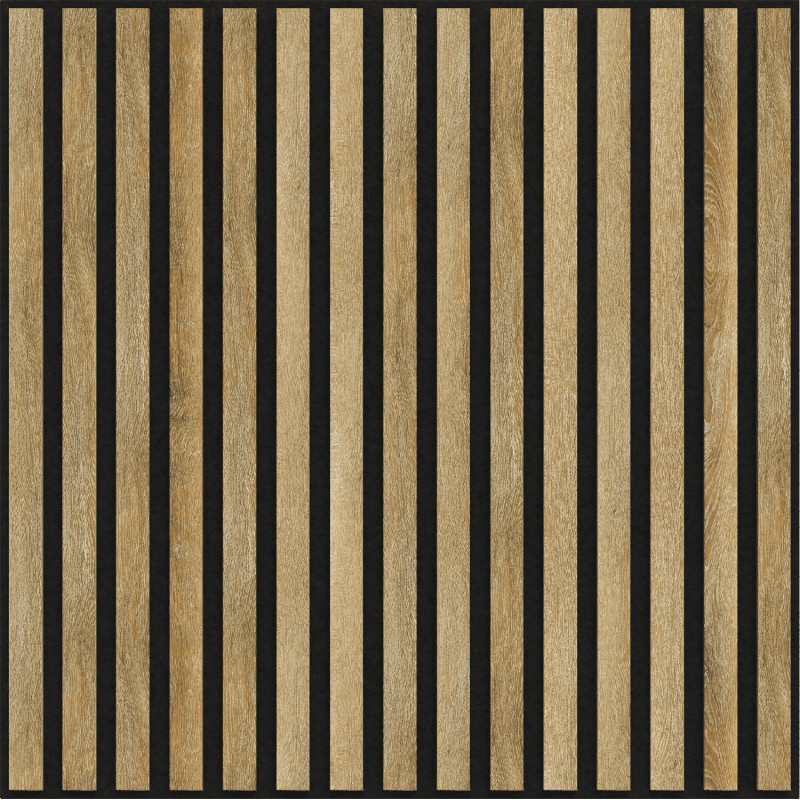 Mexen Linea 15 akustický stenový panel 60 x 60 cm (4ks), plsť 9 mm, technická dýha, Medový Dub - S110-60607-15-066