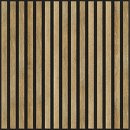 Mexen Linea 15 akustický stenový panel 60 x 60 cm (4ks), plsť 9 mm, technická dýha, Medový Dub - S110-60607-15-066