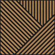 Mexen Linea 25 akustický nástenný panel 60 x 60 cm (4 ks), plsť 9 mm, technická dyha, Dub Classic - S110-60607-25-041