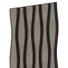Mexen Lam-SF 01 Lam-SF 26 akustické stenové lamely 280 x 30 cm, plsť 9 mm, technická dyha, Sivý Dub - S106-280-26-043