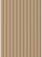 Mexen Strito 01 Strio 01 rebrované stenové lamely 280 x 14,5 cm (2 ks), cappuccino - S120-280-01-304
