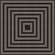 Mexen Linea 13 akustický nástenný panel 60 x 60 cm (4 ks), plsť 9 mm, technická dyha, Sivý Dub - S110-60607-13-043