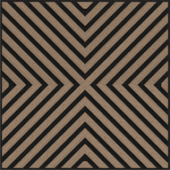 Mexen Linea 01 akustický stenový panel 60 x 60 cm (4 ks), plst 9 mm, technická dyha, Svetlý Orech - S110-60607-01-047