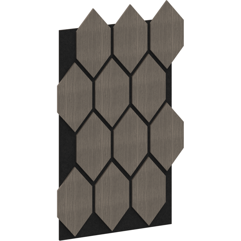Mexen Lam-B stenové lamely 275 x 30 cm, HDF doska 4 mm, technická dyha, Pieskový Dub - S100-275307-3015-001